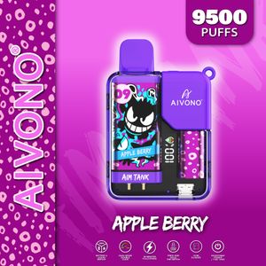 AIVONO 9500 puff vape vagens descartáveis puff vaper 12000 bang king E-cigarros cigarros eletrônicos 650mah 18ml vagens pré-preenchidas dispositivo puffs 9000