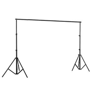 Freeshipping 28m * 32m Photographic Backdrops Background Support System stand holder cross bar Light Stand aluminum with Carry Bag Pceho