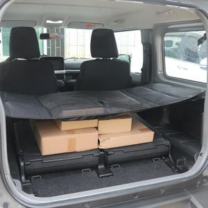 Organizator samochodu czarny zapiekanie palenisku bagażnika pokrywy zasłony do przechowywania dla Jimny 2023-2023 Akcesoria wnętrza wnętrza