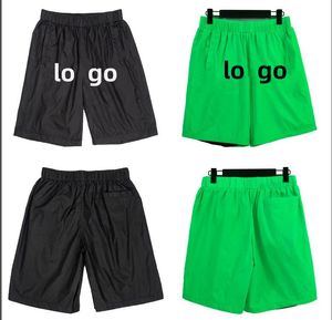 brand Angeles Shorts grandes com logo monograma Shorts masculinos