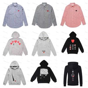 Sweatshirts Designer Luxury Play Classic Fashion Embroidery Love Men and Women Autumn and Winter Loose Lovers mångsidig bekväm trendhuv