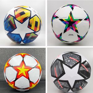 Europe soccer ball Champions League 21 22 23 UEFAs EURO KYIV PU size 5 adult match train Special football granules slip-resistant superior quality balls