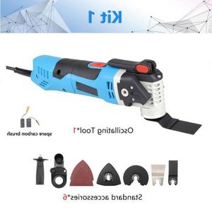 Multi-Function tool 350W Quick Release Oscillating Electric Trimmer Quick-change Renovator Blades Wood-cutting Vehfp