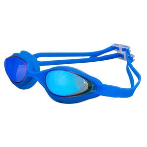 Goggles 2023 Swimming Goggles Electropating Anti-dimma herr- och kvinnors silikon utomhus vuxna badglasögon dykglasögon p230408