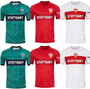 23 24 VFB Stuttgarts Soccer Jerseys Millot Mvumpa Pfeiffer 2023 2024 Kastanaras Zagadou Massimo Bredlow Home Away Football Shirts special men mustoms