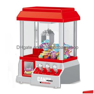 Bomboniera Bomboniera Fai da te Bambola Artiglio Hine Giocattolo Gioco di monete per bambini Mini gru Caramelle Musica Regalo di Natale 230404 Consegna a domicilio Gar Dh3Ts