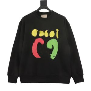 23FW Lüks İtalya Markalar Tasarımı GC Hoodie Uzun Kollu Crewneck Sweater Sweatshirt Moda Ayı Baskı Pullover Hoodie Açık Sweatshirt
