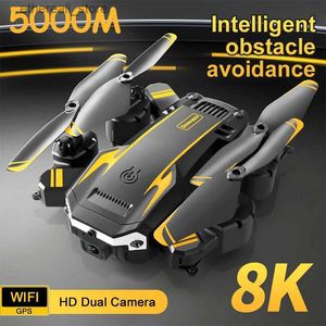 Droni 5000M Dron 5G 8K GPS Drone professionale HD Fotografia aerea Evitamento ostacoli Drone Elicottero a quattro rotori RC Distanza Q231108