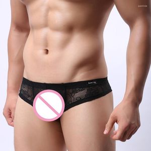 Underpants Sexy Men Underwear Mens Brief Modal Ropa Interior Hombre Slip Gay Calzoncillos Sous Vetement Lace Man