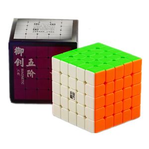 YJ Yuchuang V2M 5x5 Магнитный магический кубик Magic Puzzle V2 M Yongjun Professional 5x5 Магниты Speed Cube Развивающие игрушки 231019