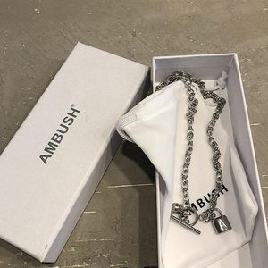 Necklace Hiphop Punky Style Women Men Unisex Necklace Chain Jewelry Necklace304A