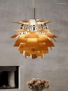 Kolye lambaları Retro Hafif Endüstriyel Cam Tavan Dekorasyonu Modern Vintage Ampul Lamba Fas Dekoru