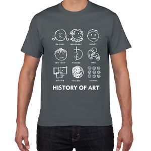 メンズTシャツの歴史のアートの歴史面白いTシャツ男性コットンビンテージグラフィックサマートップメンズノベルティストリートウェアクールなTシャツ男性