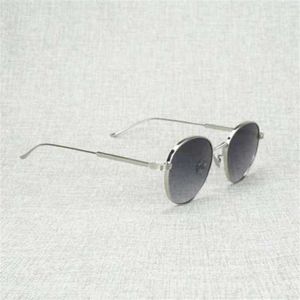 Luxus-Designer-Sommer-Sonnenbrille Vintage Oval Men Clear Glasses Women Accessorie Reading Metal Frame Eyewear Oculos Gafas for Outdoor ClubKajia