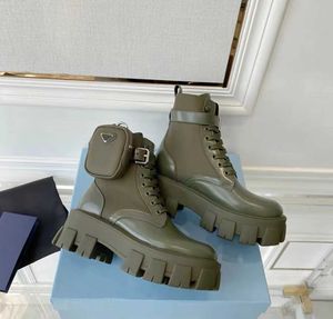 As S Men Womens 디자이너 Rois Boots Ankle Martin Shoes Loafer Nylon Military Inspired Combat Boot