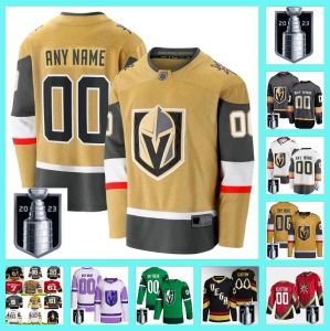 Vegasgoldenknights2023 Stanley Cup Jerseys Custom Hockey nhljjjj Jack Eichel Mark Stone William Karlsson Alex Pietrangelo Jonathan 그녀