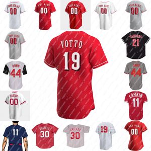 Johnny Bench Jersey Pete Rose Barry Larkin Chris Sabo Deion Sanders Tony Perez Adam Dunn Eric Davis Frank Robinson Joe Morgan Ken Griffey Jr. Eppa Rixey Dave Concepcion