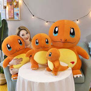 Wholesale 90cm Fire Dragon Plush Toys Cute Ees Figures Children's Games Playmate Company Activities Prize Sofa Throw Pillow Window Display