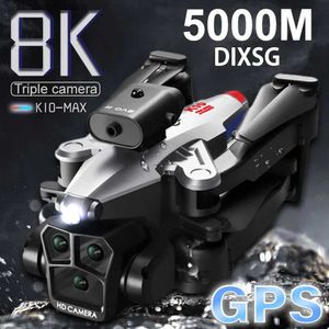 Drones DIXSG New K10 MAX High Definition Aerial Photography Drone 5G Obstacle Avoidance Remote Control Aircraft Optical Flow Quadcopter Q231108