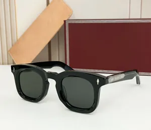 Moda luksusowe designerskie męskie okulary przeciwsłoneczne stereoskopowe kwadratowe okulary octanowe letnie letnie na zewnątrz modny wszechstronny styl anty-ultrafiolet jest wyposażony w obudowę