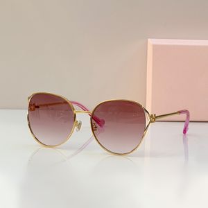 Fashion sunglasses designer mm Top women mui sunglasses Subtle cateye silhouette Modern sophistication delicacy glasses pink lens funky sunglasses with box