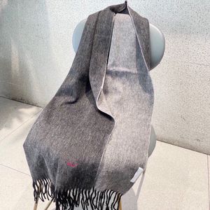 100% cashmere loeee designer winter scarf for men women Top Quality embroidered shawl with dual color shawl with box