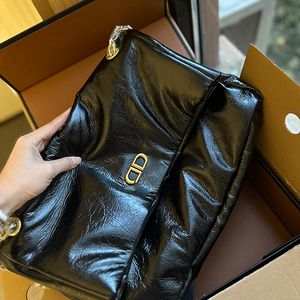 Shoulder Bags Womens Fashion Chain Crossbody Bag Luxury Woman Handbag High Capacity Leather Big Size Handbags 10A Quality 43cm