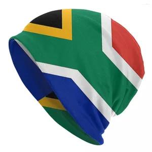 Berets South Africa Flag 1 Unisex pullover kapelusz czapki dla mężczyzn i kobiet na świeżym powietrzu