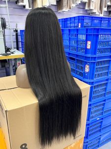 30 inch 5x5 hd lace closure double drawn wig high density full wig