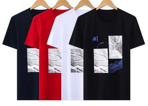 Cotton Short Sleeve T-shirt Men's and Women's Summer New Loose Casual Par Clothes Thin Clothes Authentic