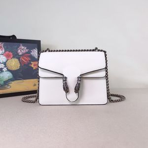 2023 Classic Luxury Chain Shoulder Bag Fashion Plaid Flower Brand Bag Designer Vintage Women Tote Purse Leather Pure Handbag with Box