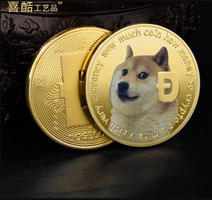 Arts and Crafts UV color printed gold plated lunar dog coin