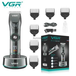 Hair Clippers VGR Hair Clipper Professional Clipper Adjustable Hair Trimmer Haircut Machine Cordless Electric Barber Trimmer for Men V-256 YQ231108