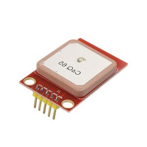 Freeshiping Raspberry pi 3 GPS Receiver U-blox NEO-6M Module with Ceramic Antenna TTL Interface with LED Signal Indicator for raspberry Qdva