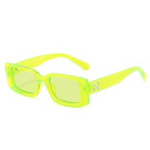 Fashion Sunglasses Frames Offs Luxury Style Square Brand Men Women Sunglass Arrow x White Black Frame Eyewear Trend Sun Glasseawsa