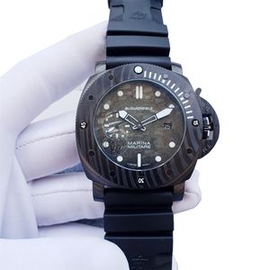 2023 Nova marca superior de alta qualidade Panerax SUBMERSIBLE Man Relógio de pulso Série de luxo Relógio masculino Sapphire Mirror Designer Movimento Relógios mecânicos automáticos Montre