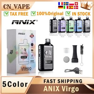 Oryginalny nowy Anix Virgo Dry Herb Vaporizer Dry Gotowanie termostat Waporyzator Komora akumulatora Automatyczne urządzenie do pieczenia