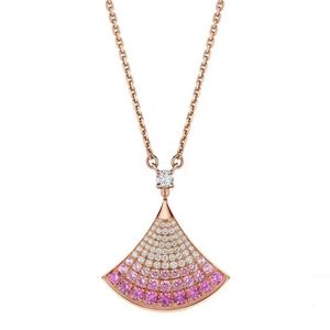 Элегантное ожерелье дизайн подвесной винтовой крышка мужские ожерелье для женщин с бриллиантами 18 тыс. Золотая украшения украшения кольца восьмиугольные
