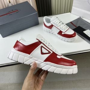 Sapatos esportivos de luxo perfeitos Americas Cup tênis vermelhos sapatos masculinos casuais andando sola de borracha esportes tecido de malha couro envernizado treinadores ao ar livre caminhadas com caixa