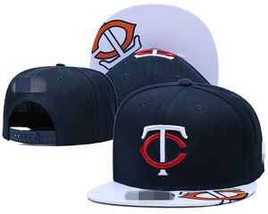 2023 Cappello di moda Nuovo arrivo Twins TC lettera Snapback Berretti da baseball gorras ossa Sport all'aria aperta piatto per donna Uomo cappelli regolabili h2-4.14