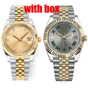 Mens Watch Womens Watch Designer Watchs Automatic Movement Gold Date Size 36mm 41mm Sapphire Glass Waterproof Fashion Classic Gift