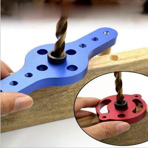 Professional Hand Tool Sets Wood Dowelling Self Centering Drill Guide Kits Carpentry Tools 6/8/10mm Vertical Pocket Hole Jig Furniture Woodw