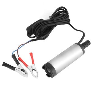 Freeshipping DC 12V vattenpump rostfritt stål nedsänkbar pump 8500r/m dieseloil Kerogenolja tankningsverktyg Electric Water Pump FGMXA