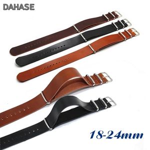 Assista Bandas Retro Watchbands 18mm 20mm 22mm 24mm Pulseira de Relógio de Couro Substituição PU Pulseira de Couro Preto Marrom Watch Band 231108