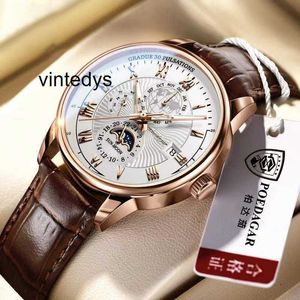 Watches For Men Quartz Swiss business belt watch quartz waterproof brand name table male voice