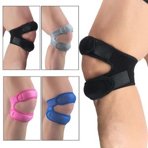 Motocicleta Armadura 1PCS Suporte ao joelho Patela cinto elástico Tape Bandage Sport Strap Pads Protector Band Football Sports Fitness Brace