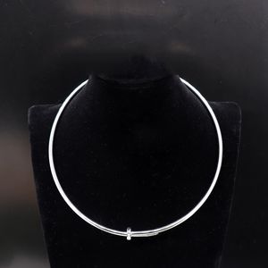Luxury Love Gold Nail Designer Chokers Womens Stainless Steel Fashion Necklace Jewelry Gifts for Male Accessory