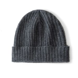 Beanie/Skull Caps vinterkvinnors hattar 100% get kashmir stickad häckning mössa kvinnlig casual beanie hatt mjuk hålla varma skallies 5 stilar av hattar 231108