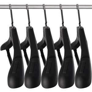 Hängar Racks 10 Piece Ultra Wide Set Hanger Slitted Shoulder Rotating Hanger Non Slip Men's Clothing Display Hanger Organizer 230408