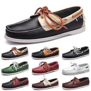 Casual Shoes Men Black Tani wolnoster Silvers Taupe DLives Brązowy czerwony zielony spacery Low miękki miękki trampowiec na zewnątrz Treaker